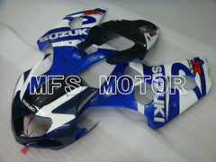Suzuki GSXR750 2000-2003 Injection ABS Fairing - Factory Style - White Blue - MFS7067 - Fairings Kit