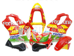 Honda CBR600 F4i 2001-2003 Injection ABS Fairing - Fortuna - Red Yellow Green - MFS4677 - Fairings Kit