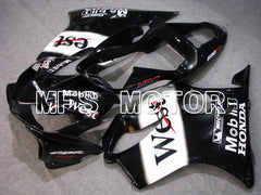 Honda CBR600 F4i 2001-2003 Injection ABS Fairing - West - Black White - MFS4751 - Fairings Kit