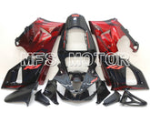 Yamaha YZF-R1 2000-2001 Injection ABS Fairing - Flame - Black Red - MFS4874 - Fairings Kit