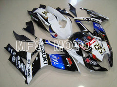 Suzuki GSXR600 GSXR750 2006-2007 Injection ABS Fairing - VIRU - Black White Blue - MFS5027 - Fairings Kit