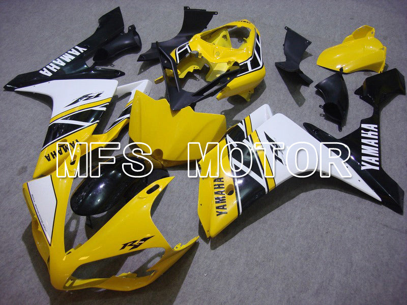Yamaha YZF-R1 2007-2008 Injection ABS Fairing - Factory Style - Yellow Black White - MFS5076 - Fairings Kit