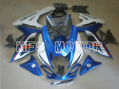 Suzuki GSXR600 GSXR750 2011-2024 Injection ABS Fairing - Factory Style - Blue White - MFS5130 - Fairings Kit