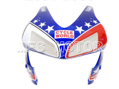 Honda CBR600RR 2003-2004 ABS Injection Fairing - Castrol - White Red Blue - MFS5153 - Fairings Kit
