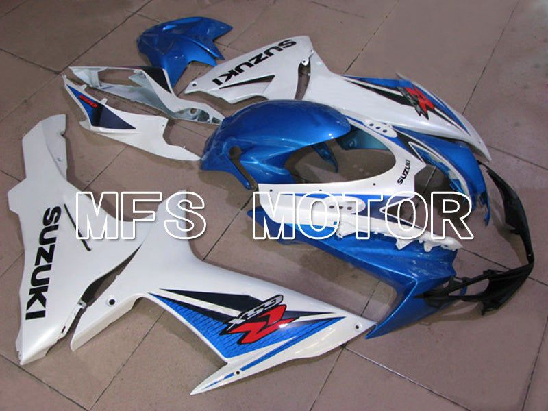 Suzuki GSXR600 GSXR750 2011-2024 Injection ABS Fairing - Factory Style - Blue White - MFS5168 - Fairings Kit