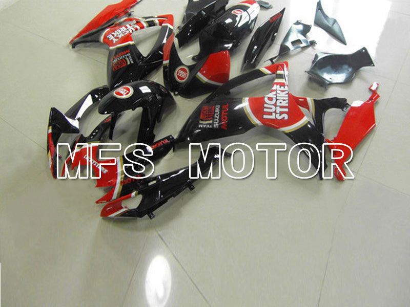Suzuki GSXR600 GSXR750 2011-2024 Injection ABS Fairing - Factory Style - Black Red - MFS5199 - Fairings Kit