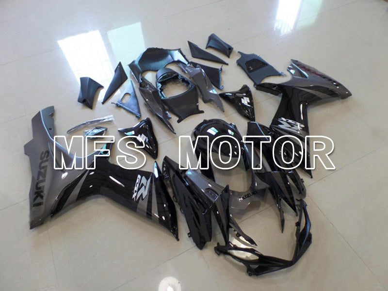 Suzuki GSXR600 GSXR750 2011-2024 Injection ABS Fairing - Factory Style - Black Gray - MFS5208 - Fairings Kit