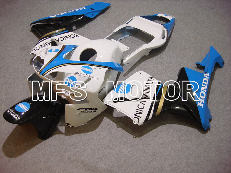 Honda CBR600RR 2003-2004 Injection ABS Fairing - Konica Minolta - White Black Blue - MFS5219 - Fairings Kit