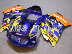 Suzuki GSXR750 1996-1999 ABS Fairing - Movistar - Blue Yellow - MFS6892 - Fairings Kit