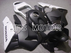 Honda CBR600RR 2003-2004 ABS Injection Fairing - Factory Style - White Black Matte - MFS5308 - Fairings Kit