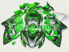 Suzuki GSXR1300 Hayabusa 2008-2020 Injection ABS Fairing - Others - Black Green - MFS5309 - Fairings Kit