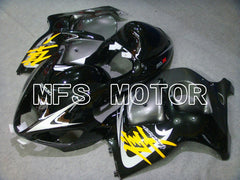 Suzuki GSXR1300 Hayabusa 1999-2007 Injection ABS Fairing - Factory Style - Black Gray - MFS5376 - Fairings Kit