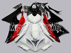Yamaha YZF-R6 2008-2016 Injection ABS Fairing - Factory Style - White Black - MFS5411 - Fairings Kit