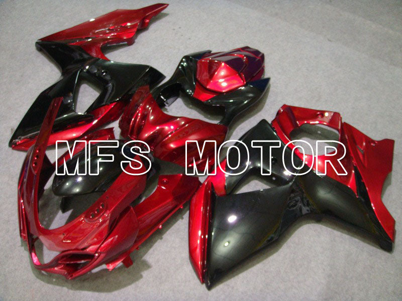 Suzuki GSXR1000 2009-2016 Injection ABS Fairing - Factory Style - Black red - MFS5735 - Fairings Kit