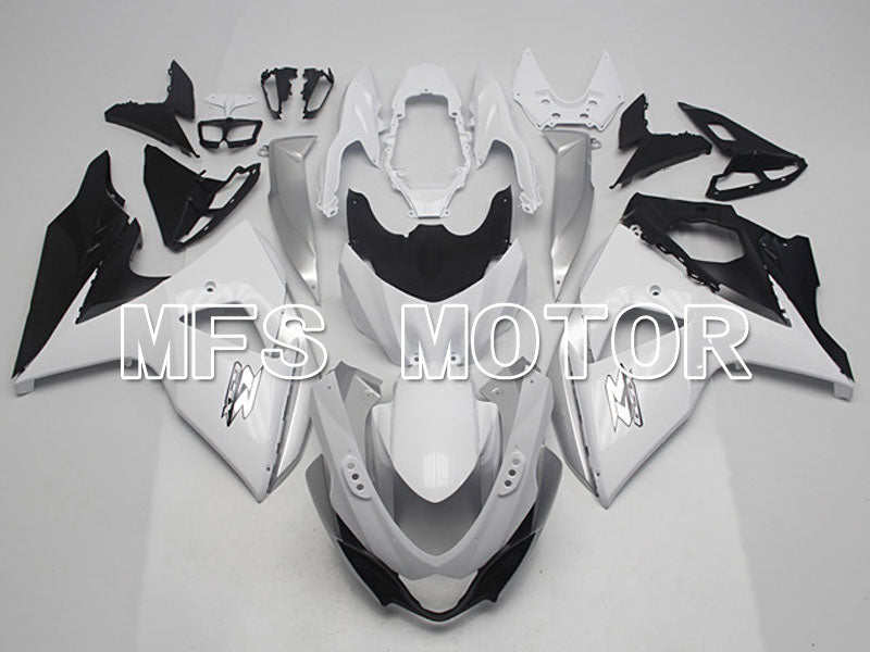 Suzuki GSXR1000 2009-2016 Injection ABS Fairing - Factory Style - Black Matte White - MFS5773 - Fairings Kit
