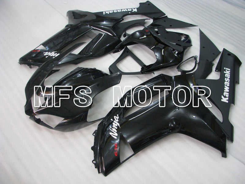 Kawasaki NINJA ZX6R 2007-2008 Injection ABS Fairing - Factory Style - Black - MFS5796 - Fairings Kit
