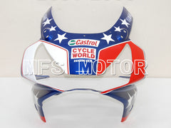 Honda CBR900RR 954 2002-2003 Injection ABS Fairing - Castrol - Blue Red - MFS5974 - Fairings Kit