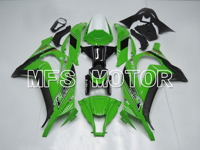 Kawasaki NINJA ZX10R 2011-2015 Injection ABS Fairing - Others - Black Green - MFS6017 - Fairings Kit