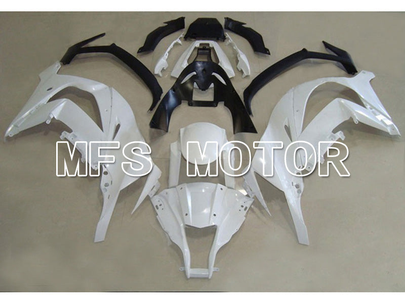 Kawasaki NINJA ZX10R 2011-2015 Injection ABS Fairing - Factory Style - White - MFS6033 - Fairings Kit
