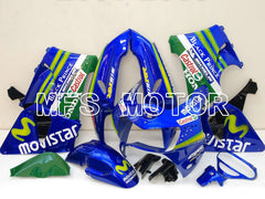 Honda CBR900RR 919 1998-1999 ABS Fairing - Movistar - Blue - MFS6196 - Fairings Kit