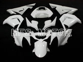 Kawasaki NINJA ZX10R 2004-2005 Injection ABS Unpainted Fairing - Factory Style - White - MFS6315 - Fairings Kit