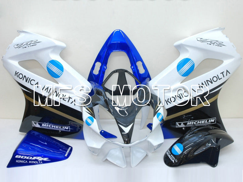 Honda VFR800 2002-2013 Injection ABS Fairing - Konica Minolta - Black White - MFS6318 - Fairings Kit