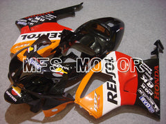 Honda VTR1000 RC51 2000-2006 ABS Fairing - Repsol - Black Red Orange - MFS6403 - Fairings Kit