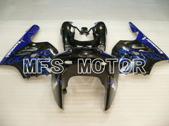 Kawasaki NINJA ZX9R 1994-1997 ABS Fairing - Flame - Black Blue - MFS3900 - Fairings Kit