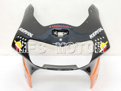 Honda CBR900RR 919 1998-1999 ABS Fairing - Repsol - Black Red Orange - MFS6488 - Fairings Kit