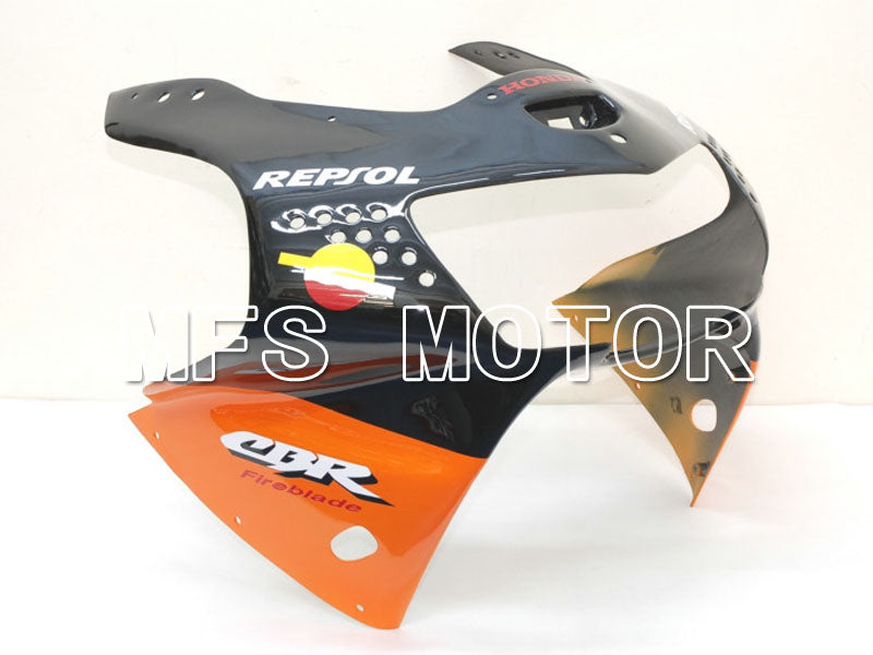Honda CBR900RR 919 1998-1999 ABS Fairing - Repsol - Black Red Orange - MFS6488 - Fairings Kit