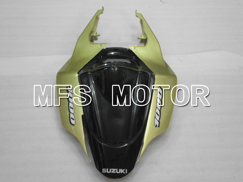 Suzuki GSXR1000 2007-2008 Injection ABS Fairing - Factory Style - Black Gold - MFS6469 - Fairings Kit