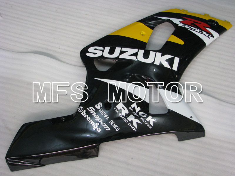 Suzuki GSXR600 2001-2003 Injection ABS Fairing - Factory Style - Black Yellow - MFS2125 - Fairings Kit