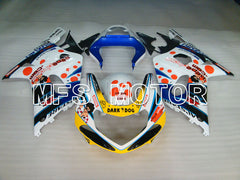 Suzuki GSXR600 2001-2003 Injection ABS Fairing - MOTUL - Blue White - MFS2202 - Fairings Kit