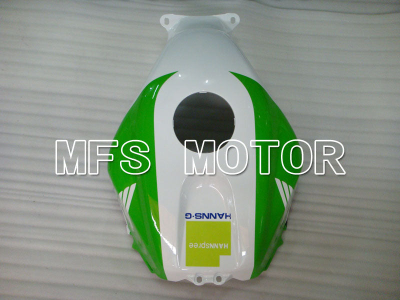 Honda CBR600RR 2003-2004 Injection ABS Fairing - HANN Spree - White Black Green - MFS2061 - Fairings Kit