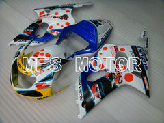 Suzuki GSXR600 2001-2003 Injection ABS Fairing - Dark Dog - Blue White - MFS2062 - Fairings Kit