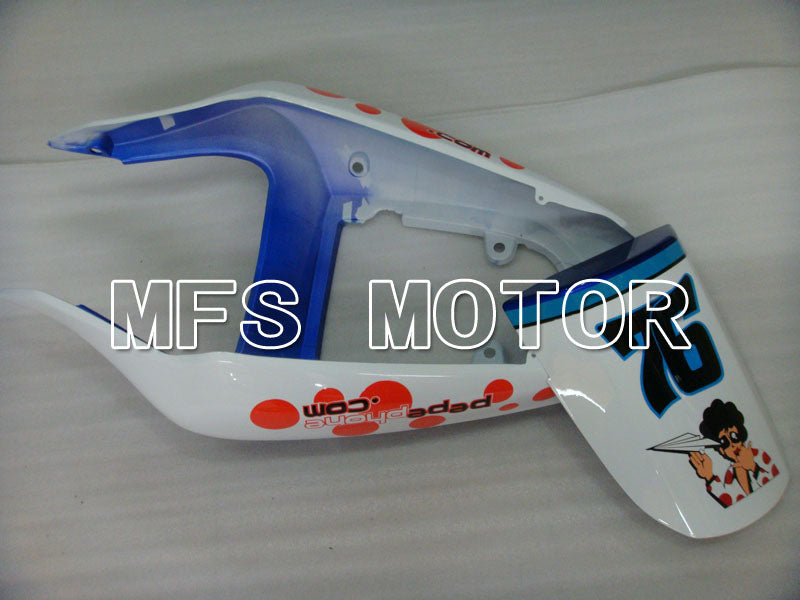 Suzuki GSXR600 2001-2003 Injection ABS Fairing - Dark Dog - Blue White - MFS2062 - Fairings Kit