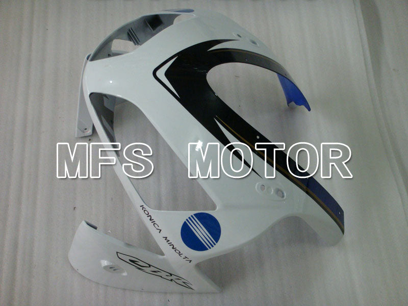 Honda CBR600RR 2003-2004 Injection ABS Fairing - Konica Minolta - White Black Blue - MFS2064 - Fairings Kit