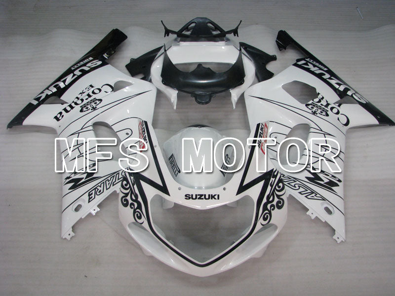 Suzuki GSXR750 2000-2003 Injection ABS Fairing - Conora - Black White - MFS6935 - Fairings Kit