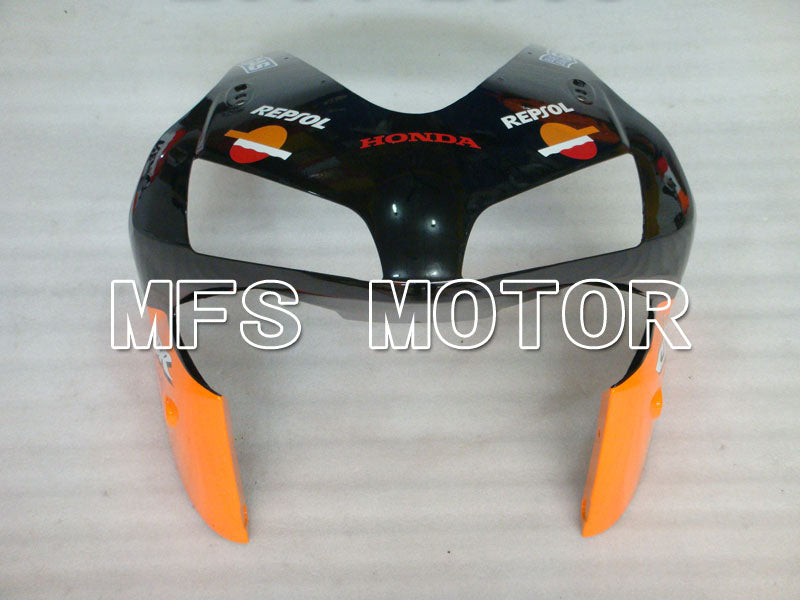Honda CBR600RR 2003-2004 Injection ABS Fairing - Repsol - Orange Red Black - MFS2079 - Fairings Kit