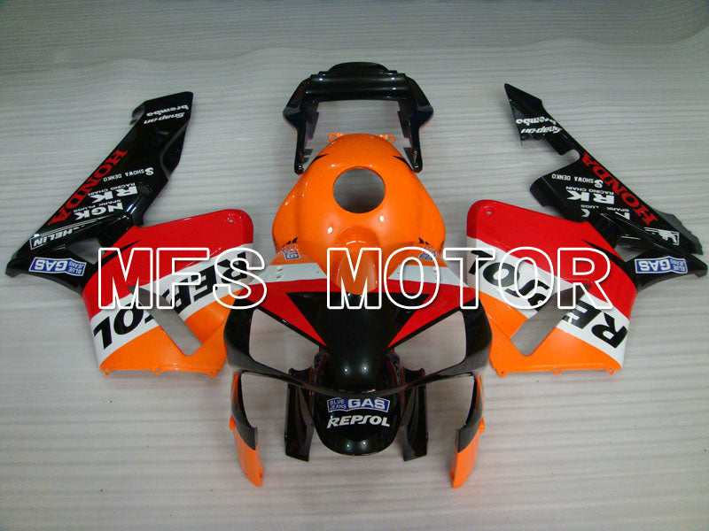 Honda CBR600RR 2003-2004 Injection ABS Fairing - Repsol - Orange Red Black - MFS2080 - Fairings Kit