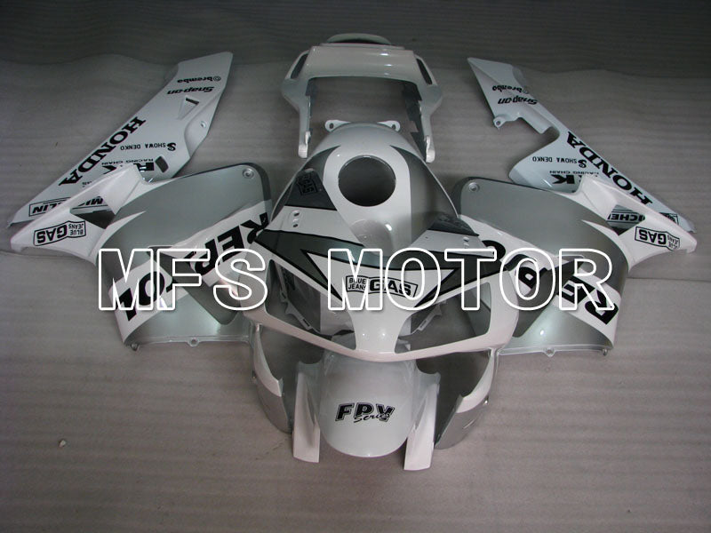 Honda CBR600RR 2003-2004 Injection ABS Fairing - Repsol - White Silver - MFS2083 - Fairings Kit