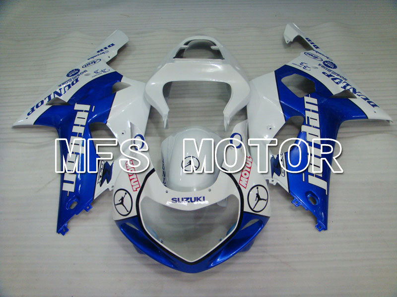 Suzuki GSXR750 2000-2003 Injection ABS Fairing - Jordan - Blue White - MFS6938 - Fairings Kit