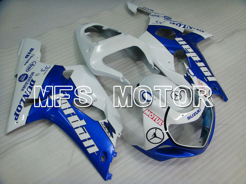 Suzuki GSXR750 2000-2003 Injection ABS Fairing - Jordan - Blue White - MFS6938 - Fairings Kit