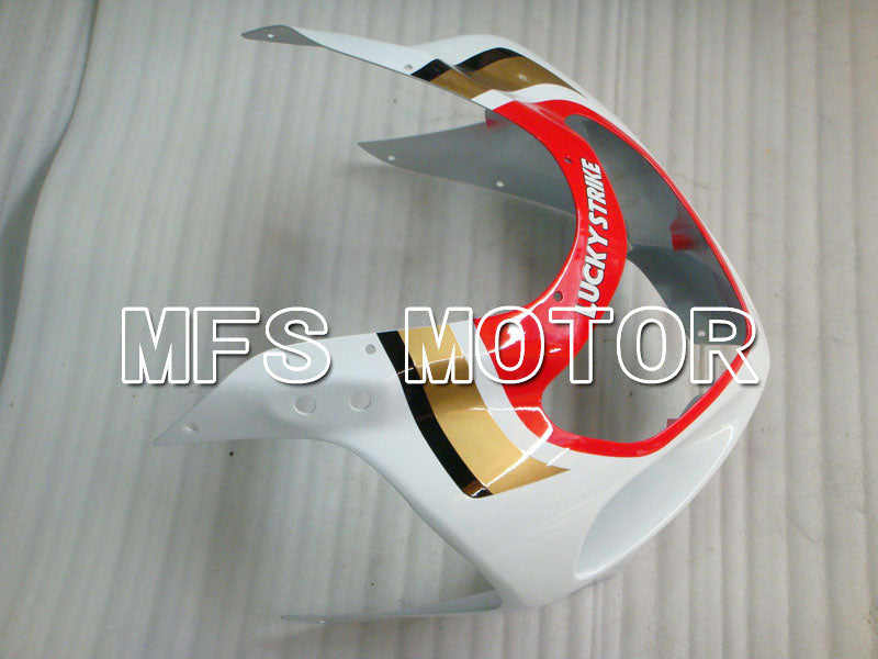Suzuki GSXR600 2001-2003 Injection ABS Fairing - Lucky Strike - Red White - MFS2096 - Fairings Kit
