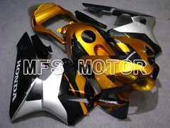 Honda CBR600RR 2003-2004 ABS Injection Fairing - Factory Style - Gold Silver Black - MFS2098 - Fairings Kit