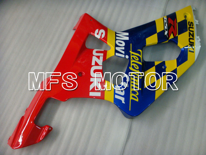 Suzuki GSXR750 2000-2003 Injection ABS Fairing - Movistar - Red Blue - MFS6940 - Fairings Kit