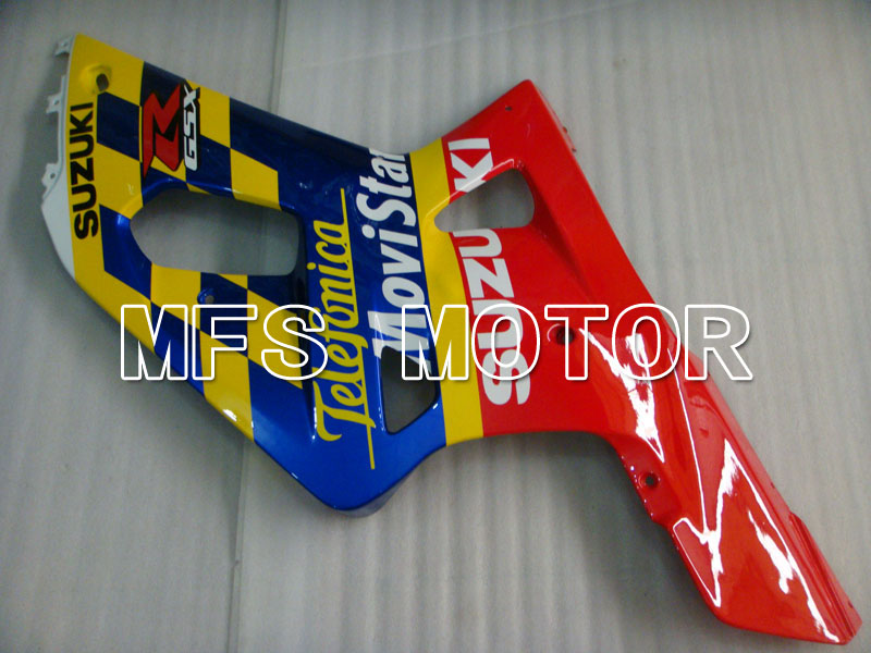Suzuki GSXR600 2001-2003 Injection ABS Fairing - Movistar - Red Blue - MFS2101 - Fairings Kit