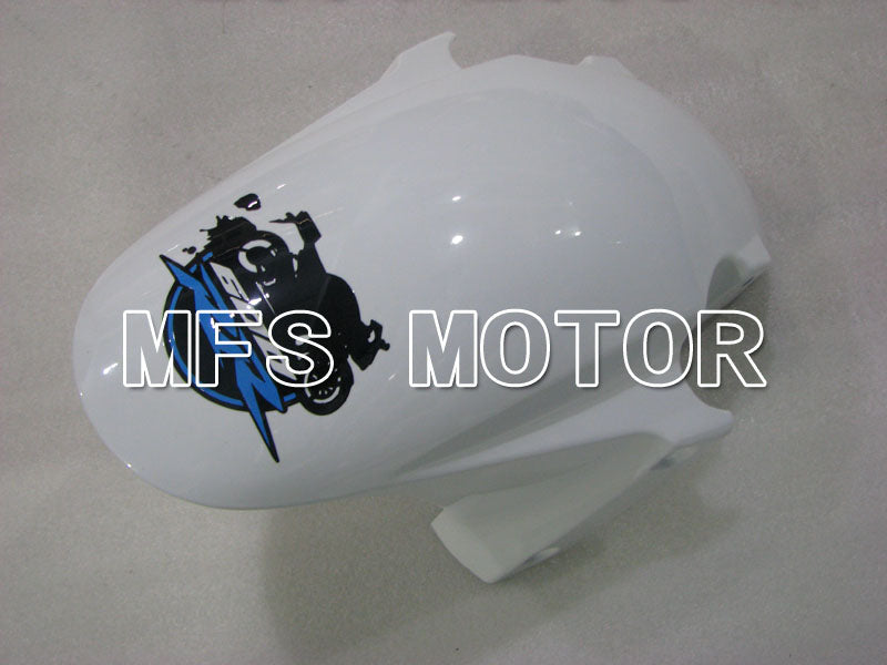 Honda CBR600RR 2003-2004 ABS Injection Fairing - Customize - Black White blue - MFS2104 - Fairings Kit