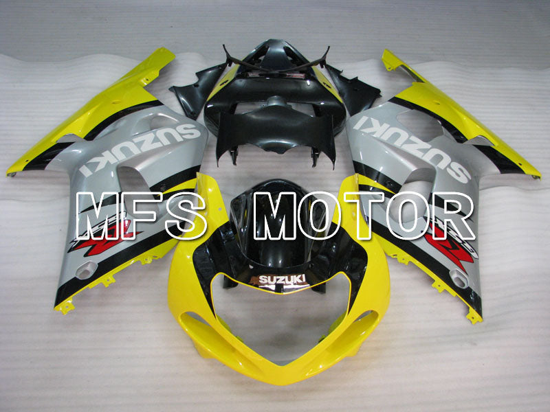 Suzuki GSXR750 2000-2003 Injection ABS Fairing - Factory Style - Gray Yellow - MFS6942 - Fairings Kit