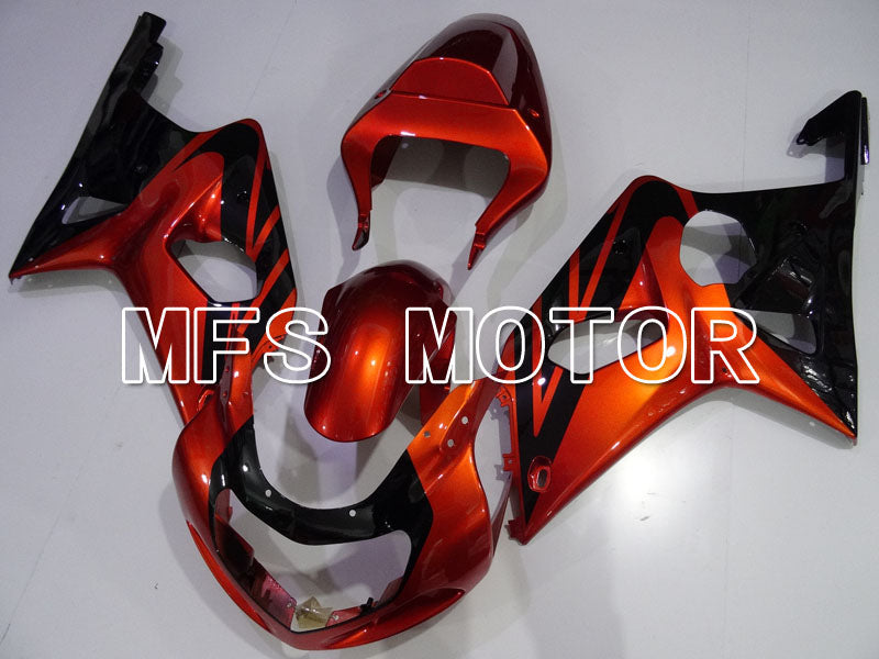 Suzuki GSXR600 2001-2003 Injection ABS Fairing - Factory Style - Black Red - MFS2107 - Fairings Kit